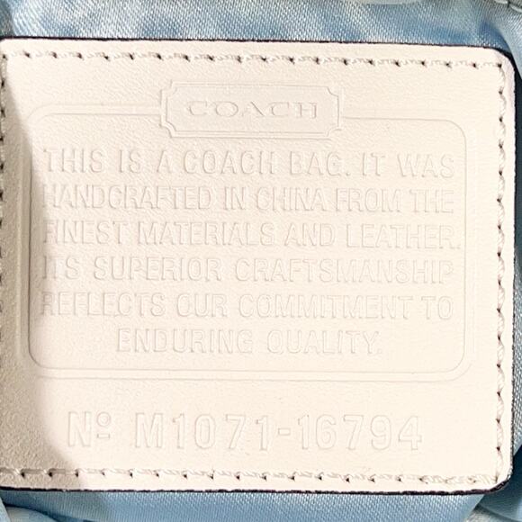 Coach Kristin Python Snakeskin Tote Satchel Shoulder Metallic Limited Edition - Picture 11 of 16